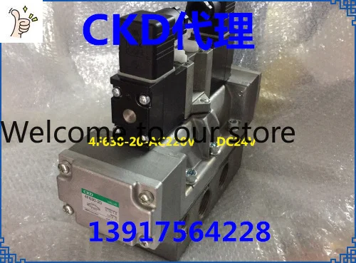 

2026 Original CKD Solenoid Valve 4F630-20-AC220V 4F630-15-4F630/4F640-20-DC24V