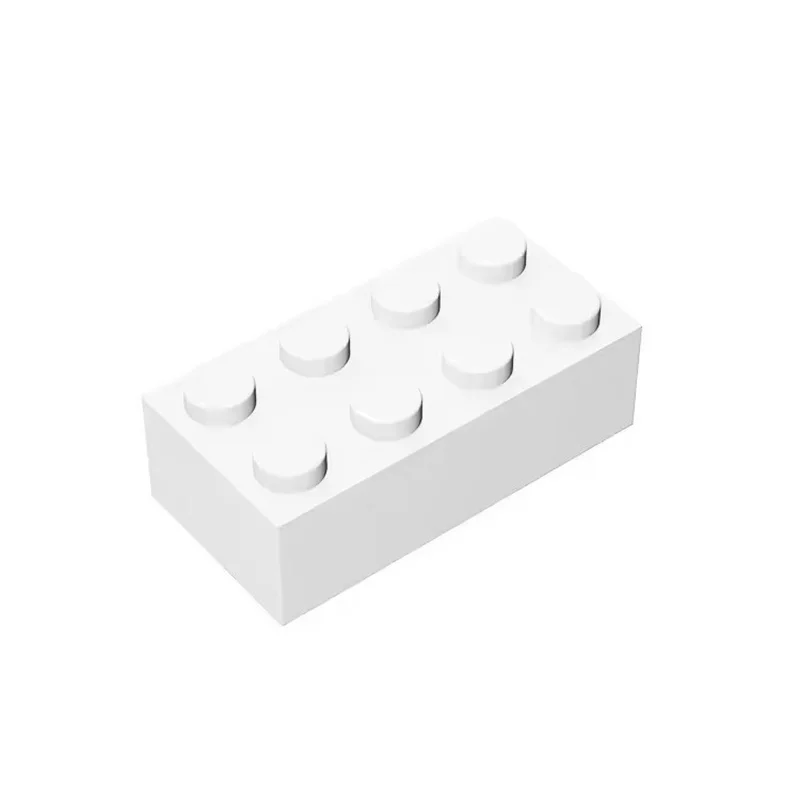 50 Stück 3001 2x4 Bausteine, modulare GBC-Spielzeugbausteine in Großpackung für technische MOC-Spiele, kompatible Geschenke, Vent – Detail 15