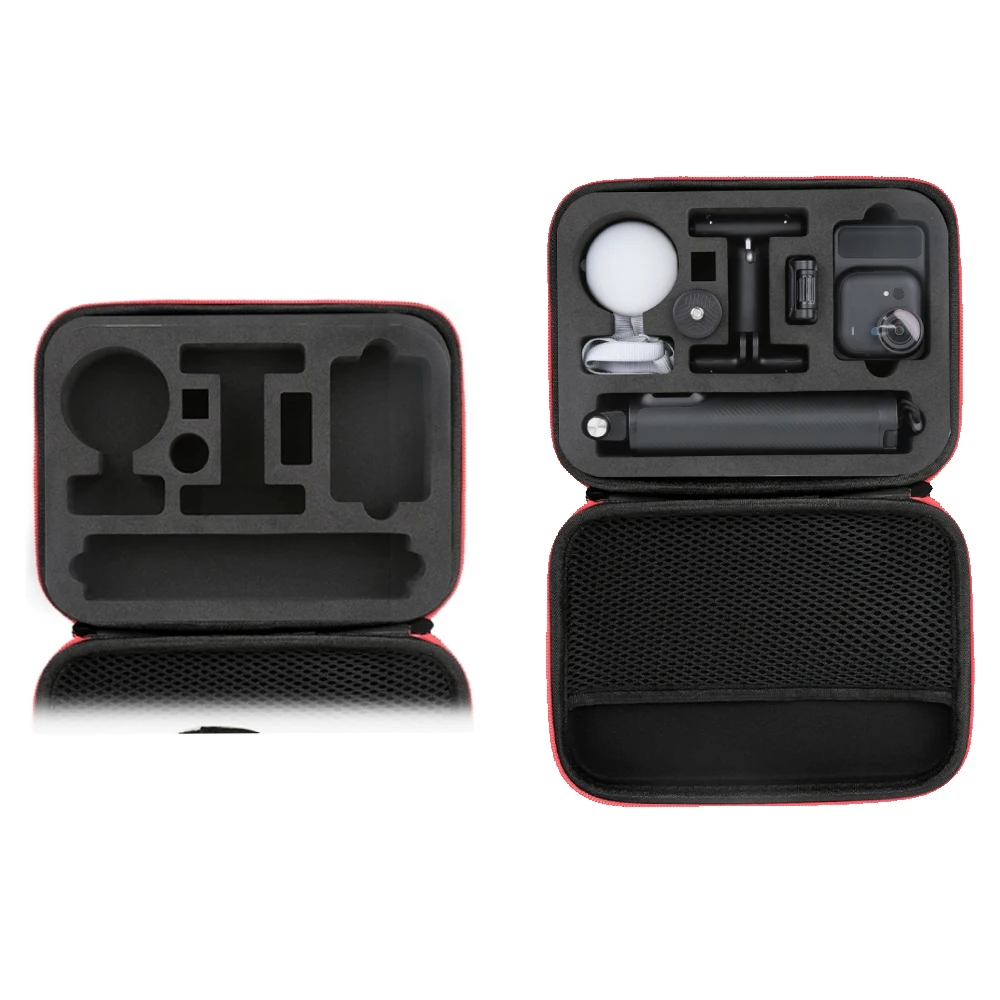 

Travel Case for Insta360 Go Ultra,Portable Nylon Storage Bag for Travel, Hard Shell for Camera Selfie Stick and Other Accessory