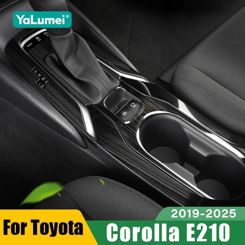 

For Toyota Corolla E210 2019 2020 2021 2022 2023 2024 2025 Hybrid Car Central Gear Shift Panel Water Cup Cover Accessories