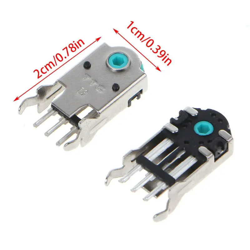 DN59 High Precision New Original TTC 13mm Green Core Mouse Encoder Mouse Scroll Decoder 2 Pieces