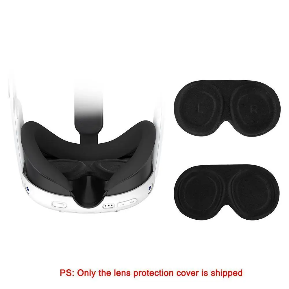 Vr Lens Protector Cover For Meta 3 Dustproof Anti-Scratch Vr Lens Cap Replacement For Meta Oculus 3 Vr Accessories