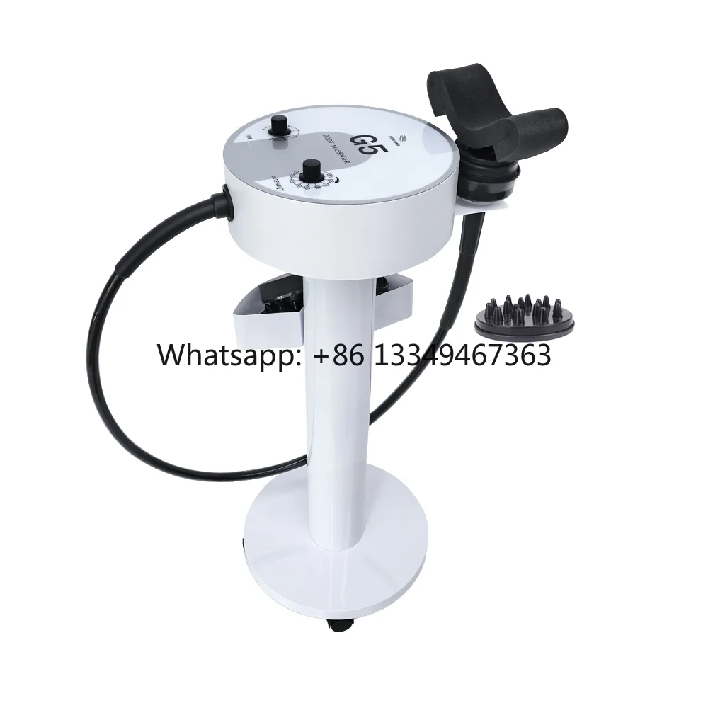 Professional G5 Body Massager Vibrator Massage Machine Plug-In-5 Heads Body Slimming Tool Manual Wired Control