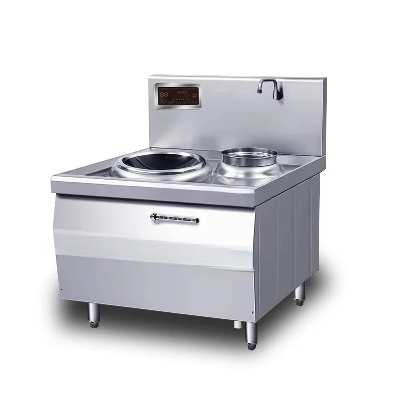 

Kitchen equipment Single head concave electric wok Single tail induction cooker Electromagnetic frying oven