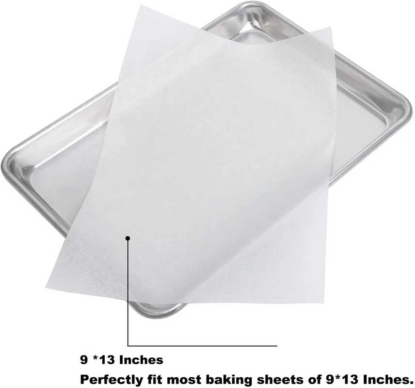 White Baking Paper Parchment Paper Biscuit Cake Wax Paper Is Suitable for Food Packaging Cakes and Pastry Baking Mat Bakeware