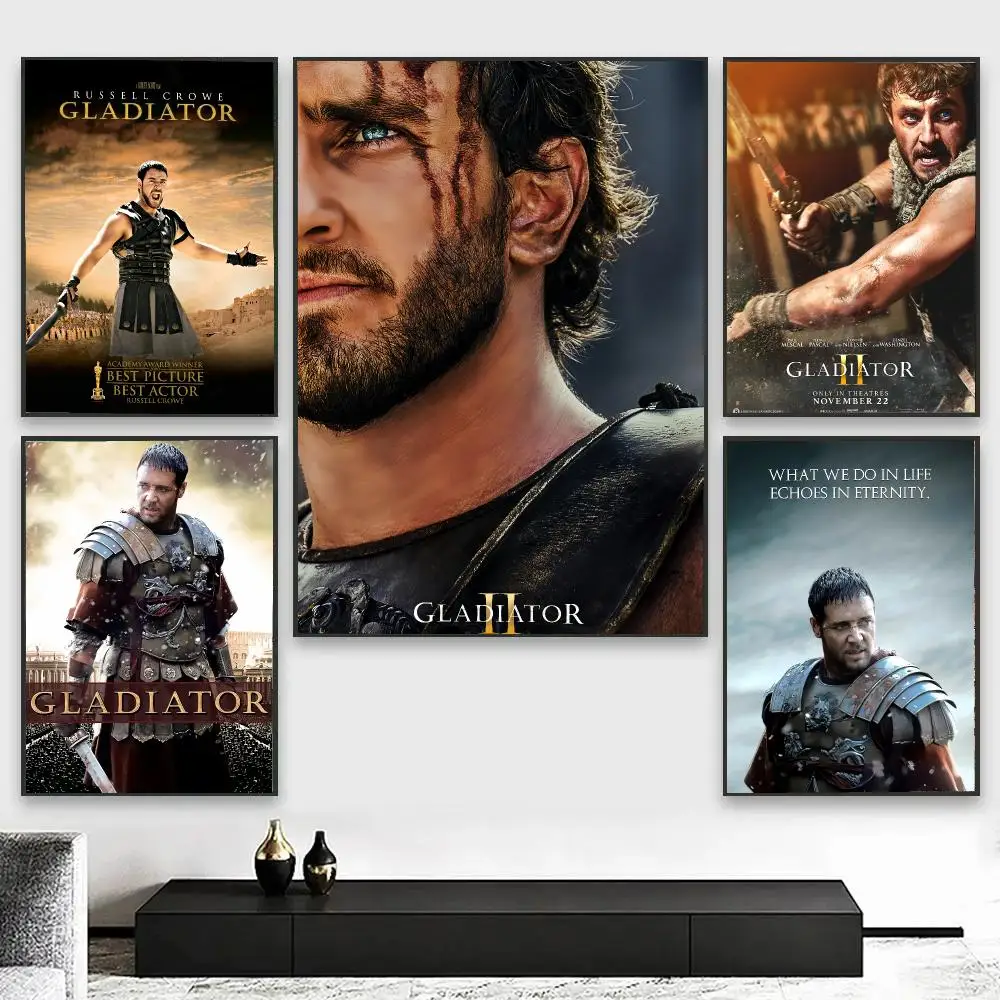 Movie G-Gladiator Painting Calligraphy Canvas Art Styles, Wall Art Decor, Living Room Decor