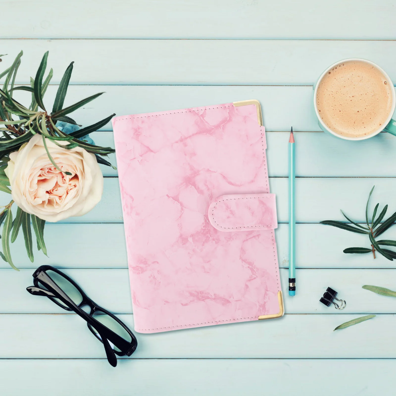 

1 set 1 Set A6 Budget Binder Zipper Envelopes Cash Organizer Money Saving Planner Finance Management Tool Self-Adhesive Labels