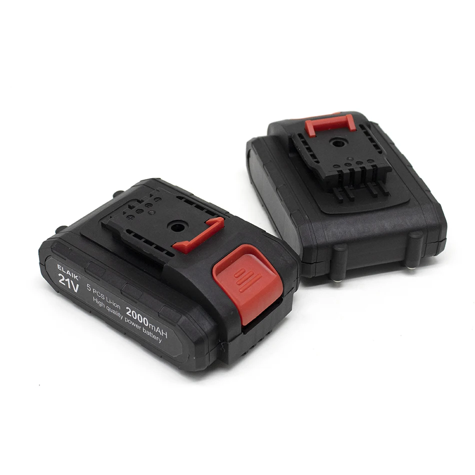 21V 2000mAh Rechargeable Battery Lithium Ion Battery High Capacity for Worx Electric Power Tool Battery 21V 1A charger