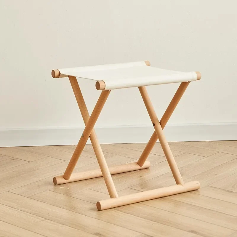 Space-Saving Folding Stool, High Bench Multifunctional Chair, Portable & Dual-Use Shoe Seat, for Home Efficiency