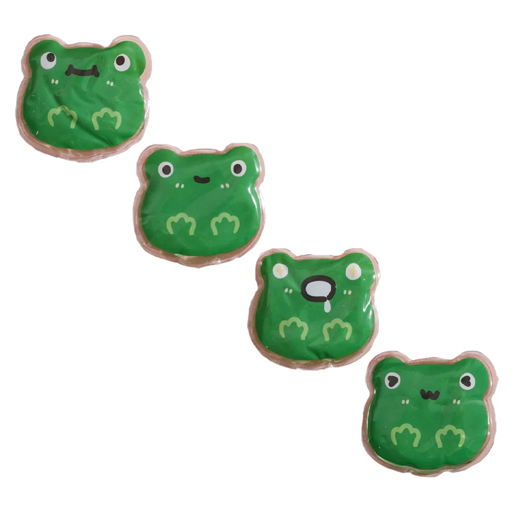 4 pçs aquecedores de bolso bye portátil mão ao ar livre auto-aquecimento bolsa reutilizável animais temático estudante