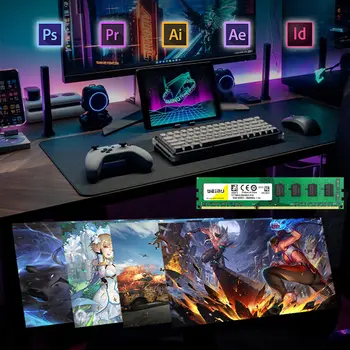 DDR3 DDR4 4GB 8GB 16GB stolní paměť RAM PC3 1.5V 1066 1333 1600MHz PC4 1.2V 8500 10600 12800U 240pinová DIMM paměť RAM pro počítače 8 nejlepší prodej 1x16GB ddr3 - №6