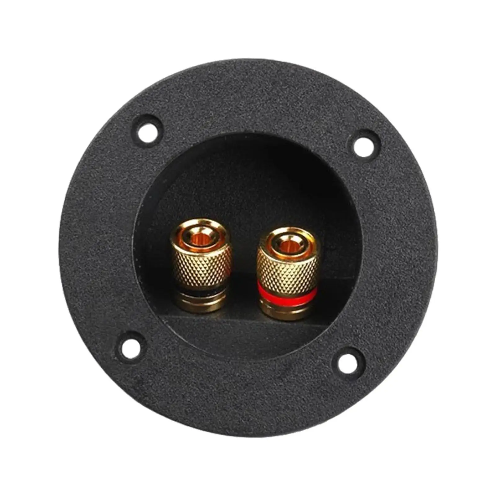 Speaker Box Terminal Cup Connector Versatile Loaded Jacks Round Professional Power Speaker Terminal Plate Quick Connectors