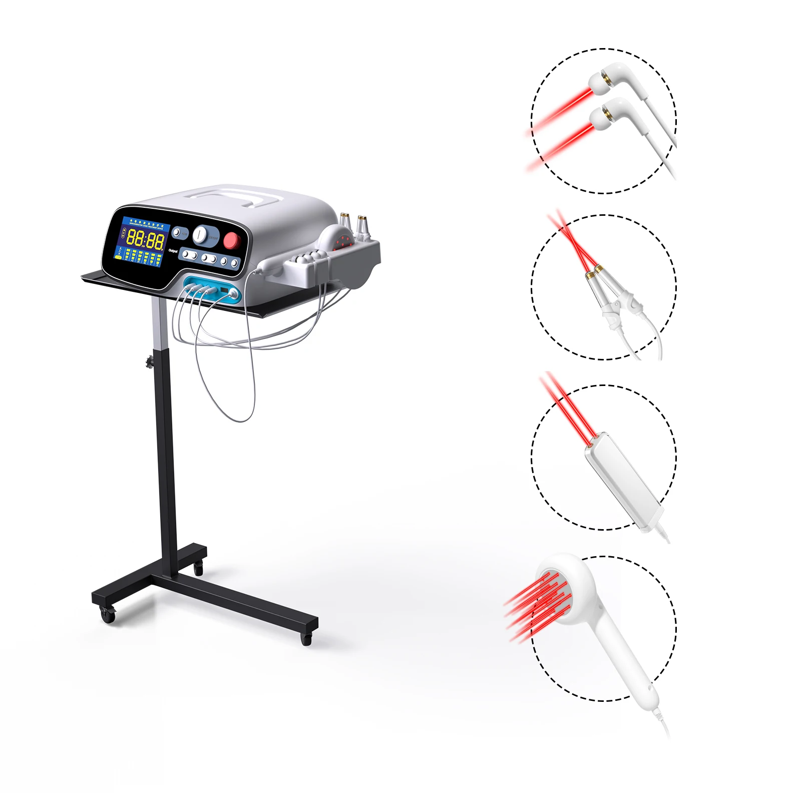 808nm Low-Level-Laser therapie Hersteller von Medizin produkten Laser therapie geräte 808nm Infrarot-Laser therapie gerät