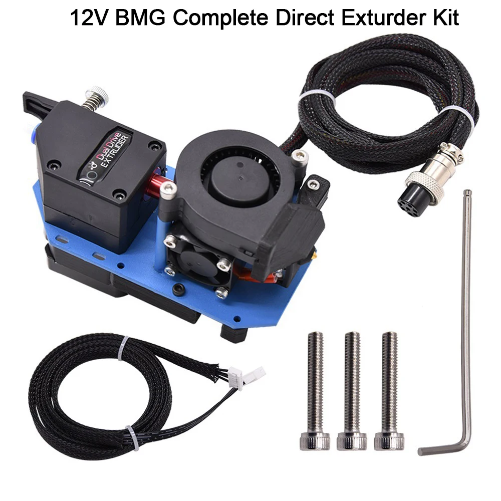 3D Printer DIY Parts Bowdon Upgrade Direct Complete Extruder Head Kit For Creality Ender 3 CR10 Printing Head With Step Motor