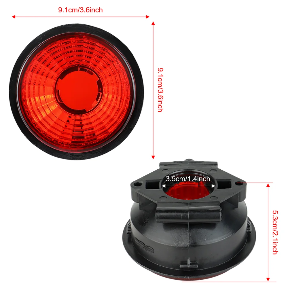 1 pcs Cangkang Lampu Belakang ATV Cangkang Lampu Rem Belakang untuk Can-Am Outlander Commander Maverick Renegade Nomor Suku Cadang 710001645