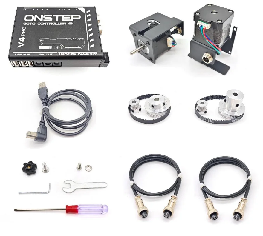 [New] Onstep Sky Watcher EQ3D Equatorial Mount Onstep GOTO V4 LIte/V4 PRO upgrade Kit Tracking/Guide Photography/ascom