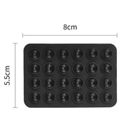 Support de téléphone à ventouse double face, coque de téléphone en silicone à ventouse adhésive, poignée de téléphone collante mains libres, support de téléphone 5