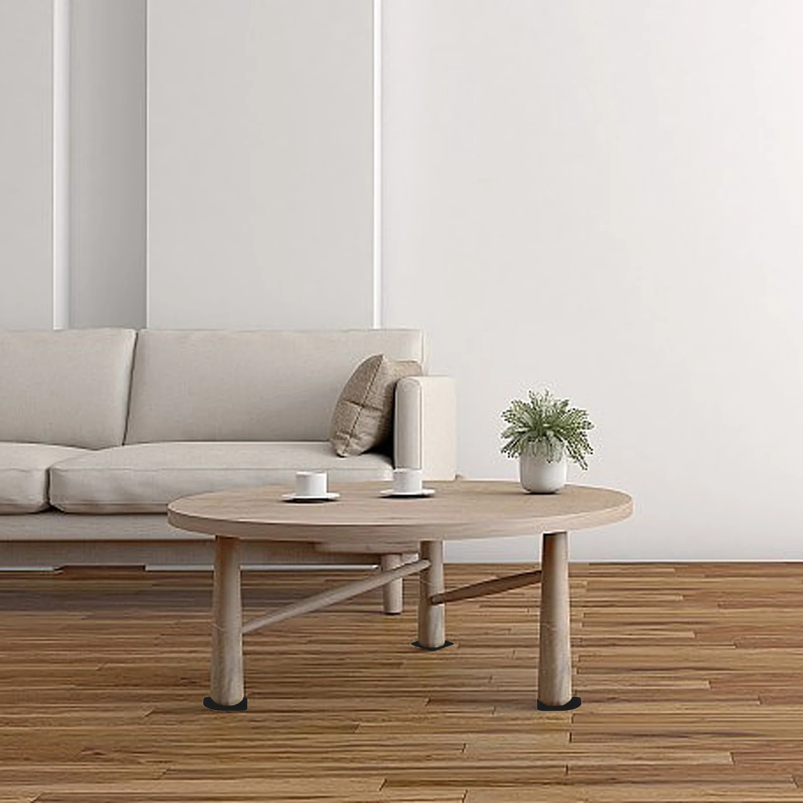 

16Pcs Anti-Slip Furniture Pads Eva Noise Reduction Cushion Chair Table Leg Protector Floor Scratch Prevention Mat