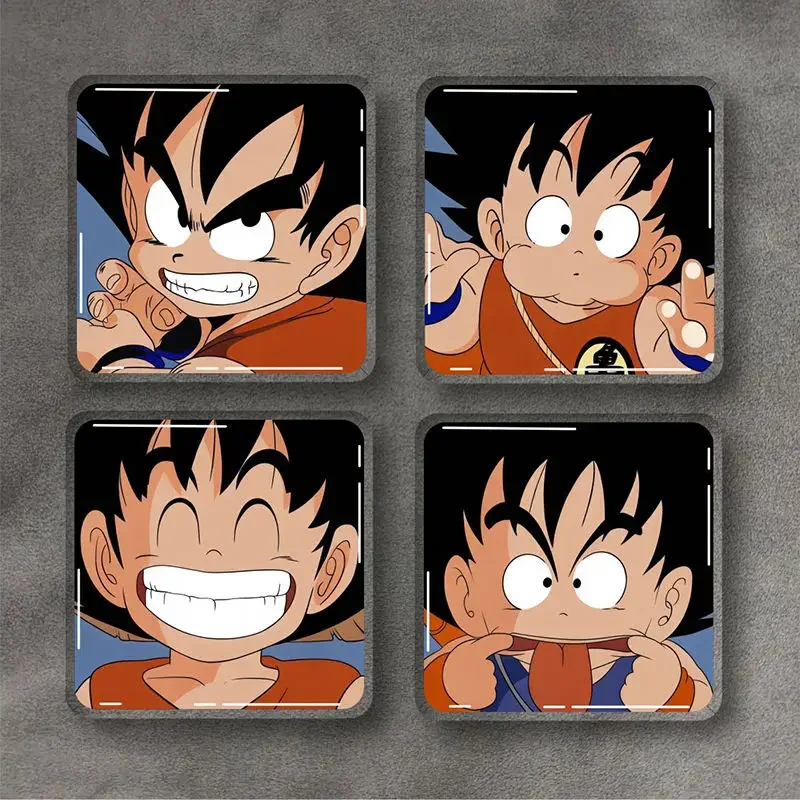 Dragon Ball Son Goku Animation อุปกรณ์ต่อพ่วง Creative Car Scratch ครอบคลุมสติกเกอร์ตกแต่งดูสูงสามารถ DIY สติกเกอร์