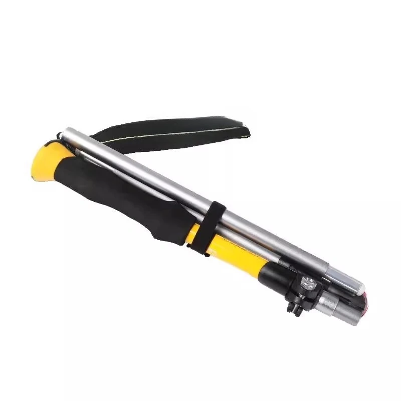 Professional outdoor folding hiking poles, hiking canes for men and women, professional climbing equipment, no carbon crutches