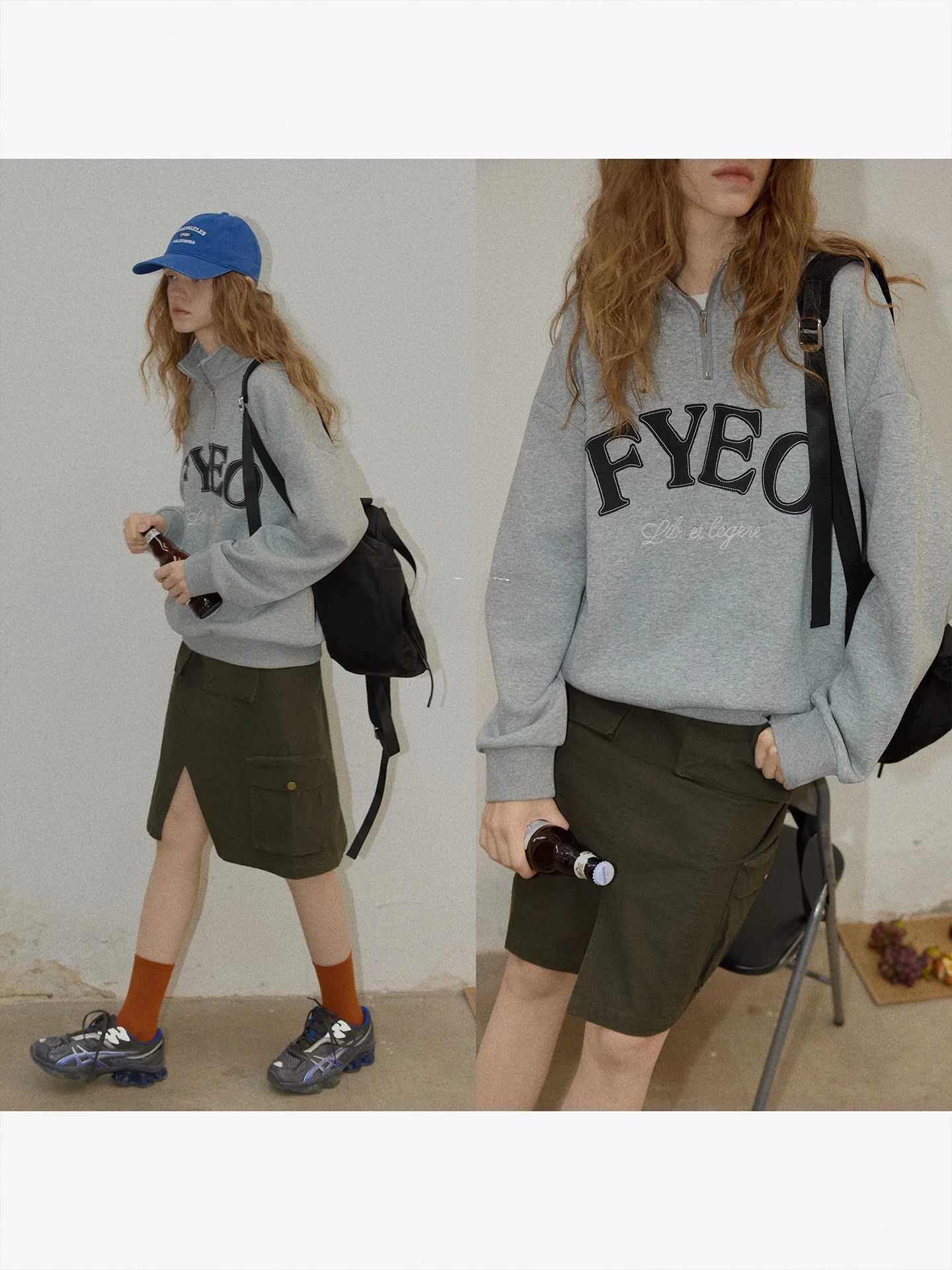 

Женская хлопковая толстовка BMLT с принтом в стиле ретро, свободного кроя, весенний пуловер, корейский стиль, длинный рукав, свитшот