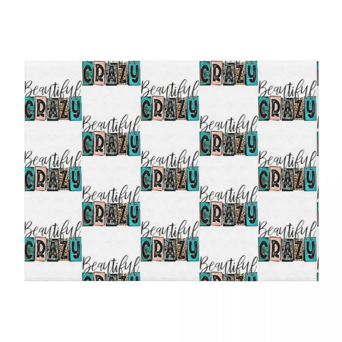 Beautiful crazy, Sublimation, Woman Throw Blanket Plush Vintage Sofa Quilt Kid'S Blankets