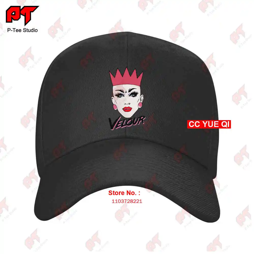 Velour Drag Race Lgbt Pride Vanjiequeen Gay Bottom Masc Dom Baseball Caps Truck Cap MOU8