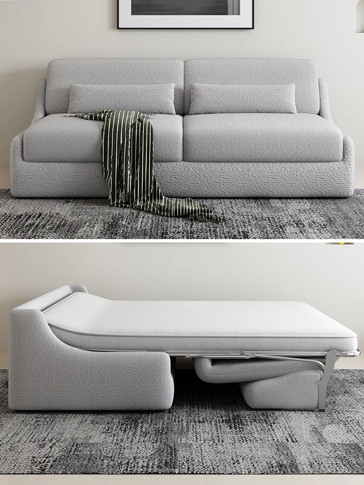 

Premium sofa bed with its own mattress, integrated dual-purpose multi-functional folding