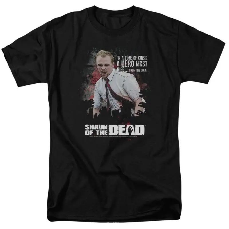 

Футболка Shaun Of The Dead Hero Must Rise, размеры S 3X, НОВИНКА