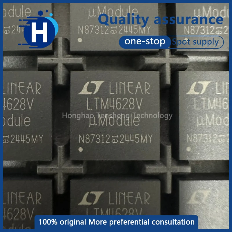 1 piece of high-quality LTM4628EV#PBF (silkscreen-marked LTM4628V) LGA-144 voltage regulator chip