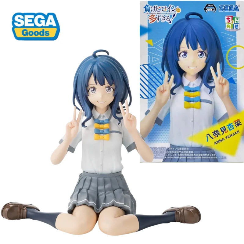 

In Stock Original SEGA Makeine: Too Many Losing Heroines! Yanami Anna Noodle Stopper Figures Anime Figure Desktop Ornaments Gift