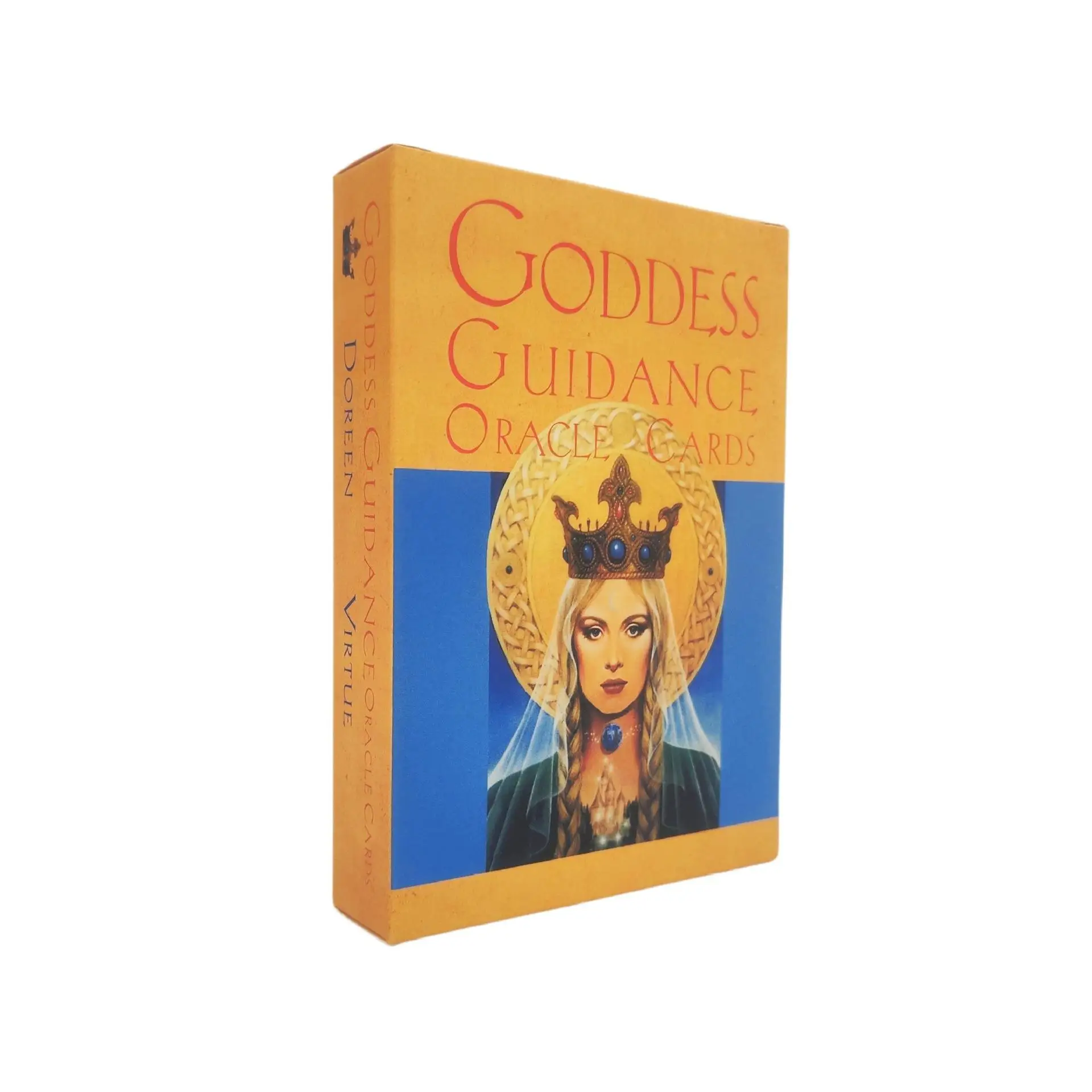 Mazzo Oracle con guida della dea con guida 44 carte Oracle 12 * 8,3 cm