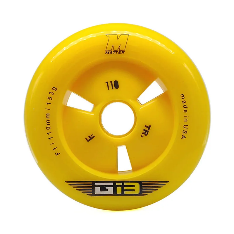 Gi3 MATTER-patines de velocidad en línea, Ruedas de patinaje de velocidad G13, 86A, 90mm, 100mm, 110mm, Ruedas F1