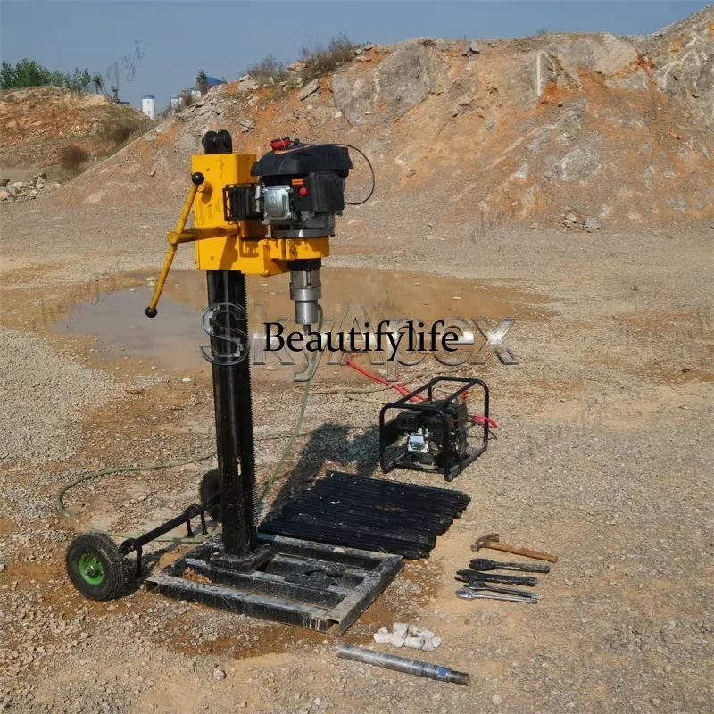 A81 ZC‑30 Column Mounted Backpack Core Drilling Rig Small Portable Core Exploration Drilling Machine