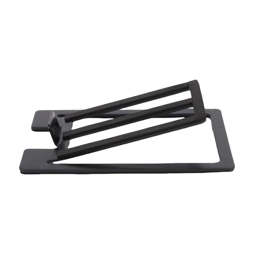 2PCS Durable Tilted Desktop Speaker Stands Anti Vibration Pad Speaker Risers Aluminum Speaker Stands Desktop Use