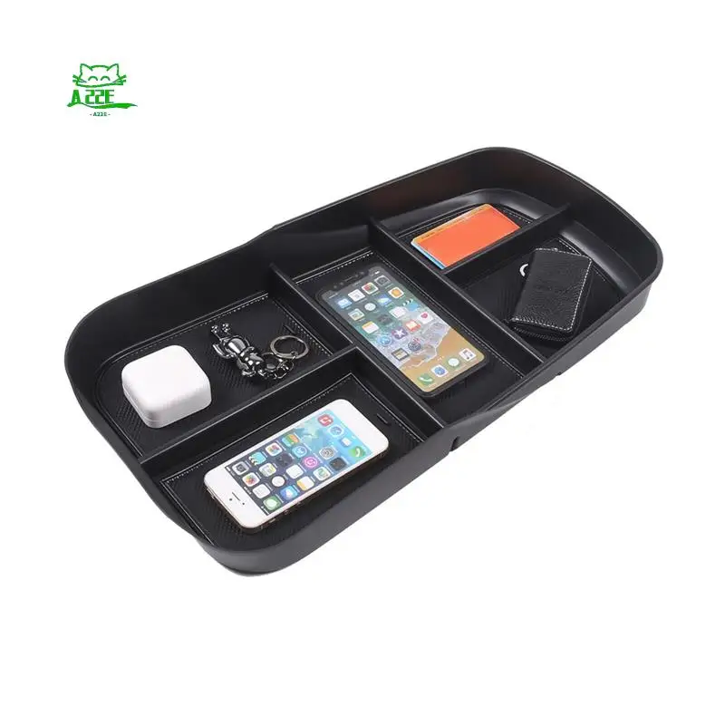 

A22E-For Mercedes Benz EQE EQS 2023 Car Center Control Under Storage Box Organizer Tray Interior Accessories Component
