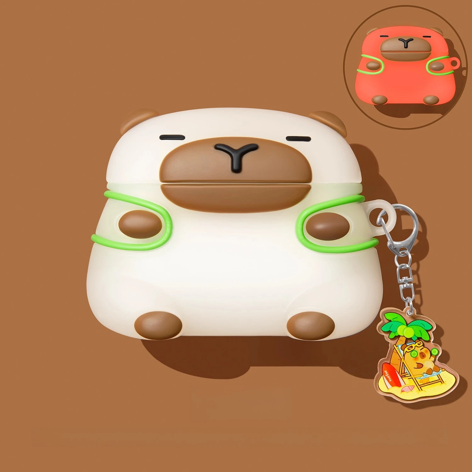 

For AirPods Pro3 Pro2 Pro for AirPods1 2 3 4th Generation Bluetooth Headset Silicone Soft Shell Fits Snugly and Anti-fall