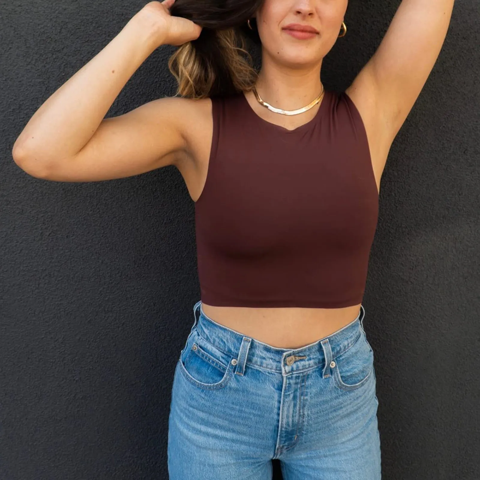 

Женские Летние бесшовные топы с эффектом пуш-ап Y2k, красивая спортивная Сексуальная майка, повседневный Женский корсет, топ, Женский однотонный жилет