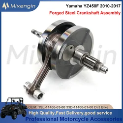 High Performance Crankshaft Assembly For Yamaha YZ450F 2010-2017 1SL-11400-03-00 Motor Engine Parts Connecting Rod Shaft Bearing