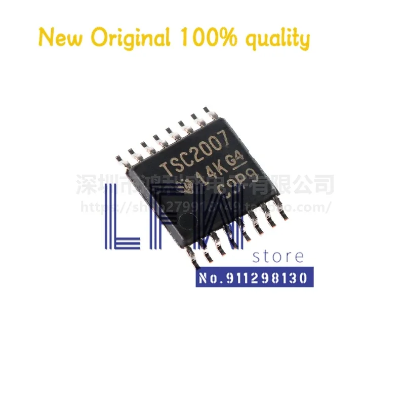 10pcs/lot TSC2007IPWR TSC2007IPW TSC2007 TSSOP-16 Chipset 100% New&Original In Stock