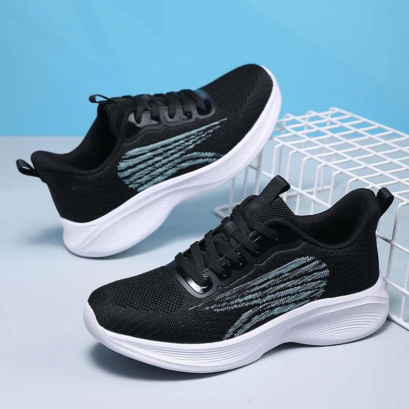 Women Sneakers Shoes 2023 Lightweight Casual Women Tennis Sneakers Breathable Fashion Walking Shoes Zapatillas Mujer