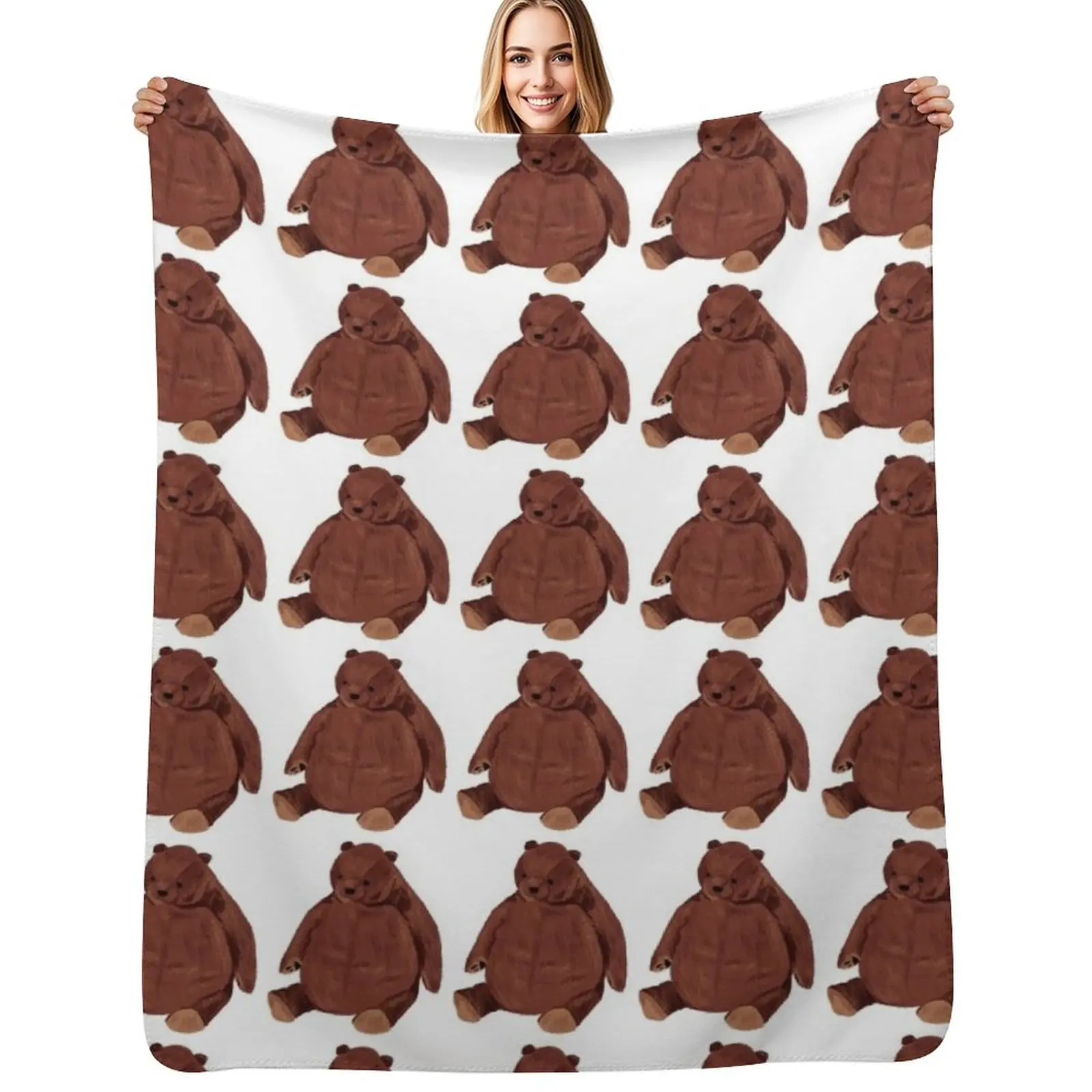 

Djungelskog Throw Blanket Warm Accent Blanket for Living Room Decoration
