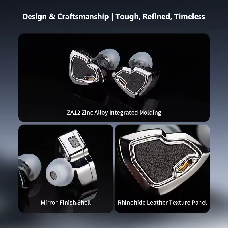 HIDIZS MS2 PRO 1BA + 1DD Hybrid HiFi In-ear Monitors Earphone Hi-Res Audio IEM 0.78mm Wired Music Earbuds - Image 4