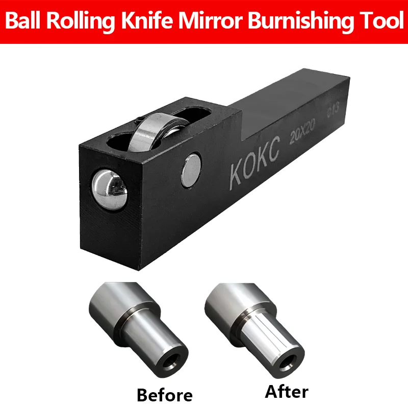 Burnishing Tool Bearing Steel Ball Roller Form Mirror for Precision Engineering And Manufacturing CNC Lathe