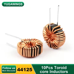 10Pcs 44125 Toroid core Inductors Winding Magnetic Inductance 5A 2.5A 3A 4A 22uH 33uH 47uH 100uH Inductor Vertical Horizontal