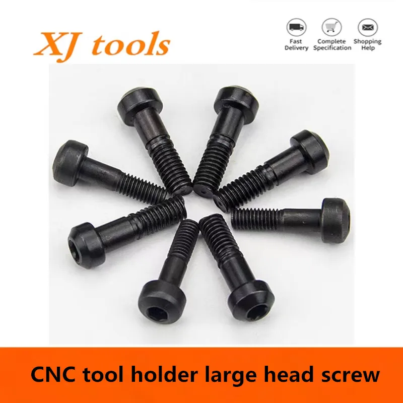 10pcs M5*23mm M5*25 mm M6*25mm CNC Turning Tools Spare Screws Torx Screw for Replaces Carbide Inserts CNC Lathe Tool