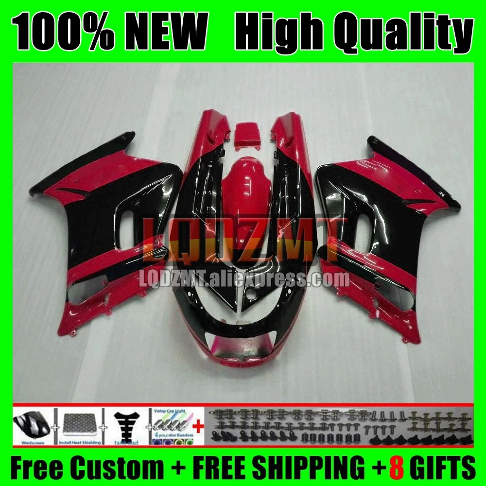 Factory Red Body Kit For KAWASAKI NINJA ZZR-250 90-99 84No.0 ZZR 250 CC ZZR250 1990 1991 1992 1993 1994 95 96 97 98 99 Fairing