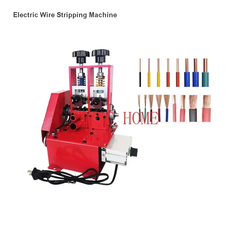 1.5-18mm Electric Wire Stripping Machine With Blade Cable Stripper for Removing Plastic & Rubber from Wire, Copper Recycle