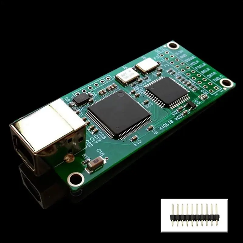 HFES I2S To Coaxial SPDIF Amanero Card I2S To Coaxial SPDIF USB Interface Can Be Connected To CS8675 Amanero