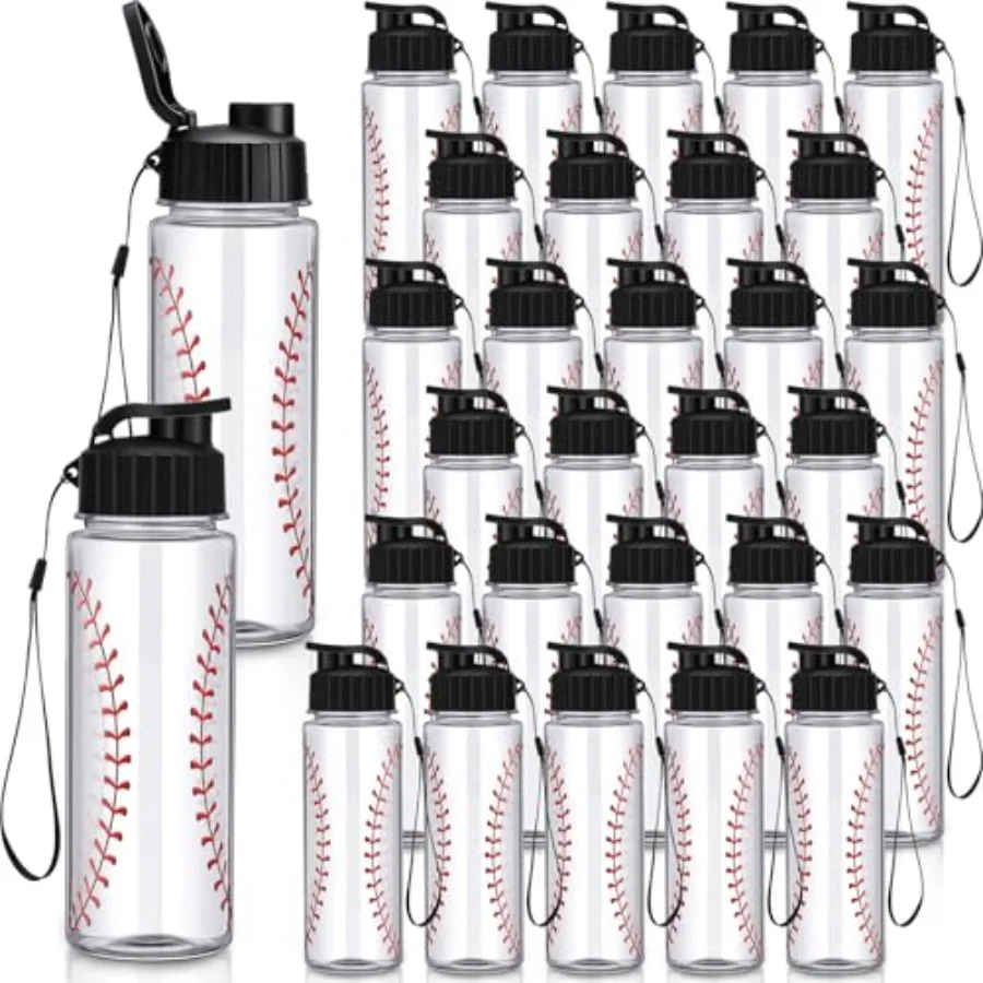 

Pieces Sports Water Bottle Bulk 17 oz Reusable Plastic Biking Water Bottle Tumbler Adults Reusable Large Bottles with Leak Proo